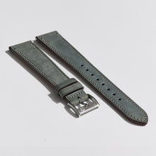 Load image into Gallery viewer, BLUE GRAY NUBUCK CALF STRAP (NV SPEC)