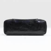 Load image into Gallery viewer, DISTRESSED BLACK DUO POUCH FOR TWO WATCHES