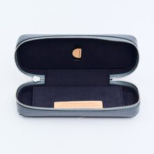 Load image into Gallery viewer, SLATE BLUE DUO POUCH FOR TWO WATCHES
