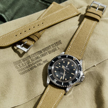 Load image into Gallery viewer, KHAKI SHADE HANPU CANVAS STANDARD STRAP