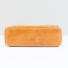 Load image into Gallery viewer, DISTRESSED MIEL DUO POUCH FOR TWO WATCHES