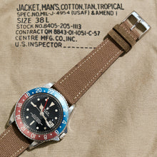 Load image into Gallery viewer, TROPICAL TAN HANPU CANVAS STANDARD STRAP