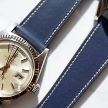 Load image into Gallery viewer, NAVY NOVONAPPA SMOOTH CALF STANDARD STRAP