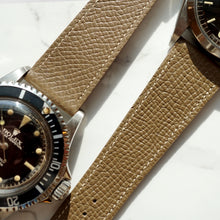 Load image into Gallery viewer, TAUPE BROWN GRAINED CALF STANDARD STRAP