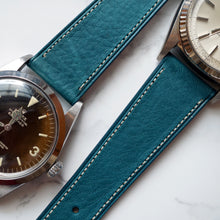 Load image into Gallery viewer, EMERALD BLUE BOX CALF STANDARD STRAP