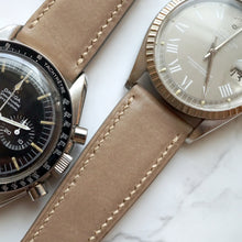 Load image into Gallery viewer, TAUPE GRAY BABY SMOOTH CALF CUSTOM MADE STRAP