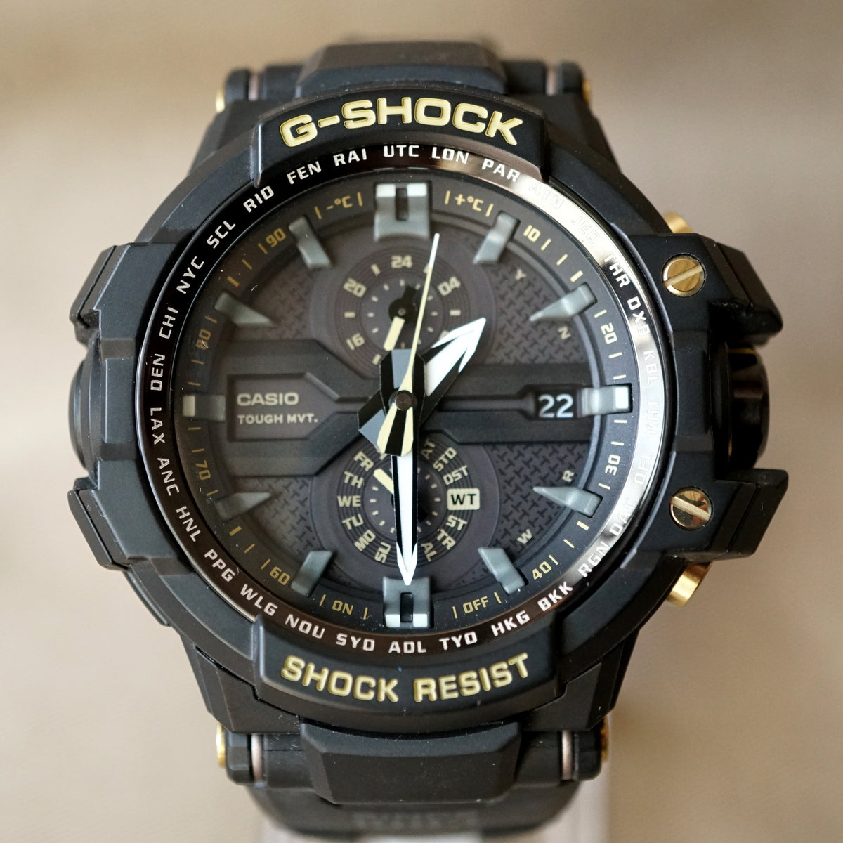 2012 CASIO G-SHOCK SKY COCKPIT GRAVITY DEFIER 30TH