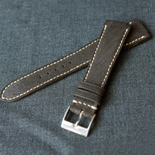 Load image into Gallery viewer, DISTRESSED DARK BROWN CUSTOM MADE STRAP