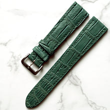 Load image into Gallery viewer, LIGHT GREEN CUSTOM MADE CROCODILE STRAP