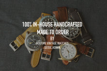 Load image into Gallery viewer, DISTRESSED DARK BROWN CUSTOM MADE STRAP