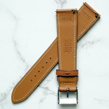 Load image into Gallery viewer, GOLD TAN NOVONAPPA SMOOTH CALF STANDARD STRAP