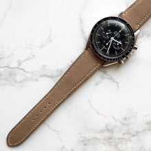 Load image into Gallery viewer, TAUPE GRAY BABY SMOOTH CALF CUSTOM MADE STRAP