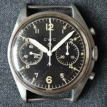 Load image into Gallery viewer, 1974 CWC UK ROYAL AIRFORCE PILOT'S ISSUED MILITARY CHRONOGRAPH WATCH