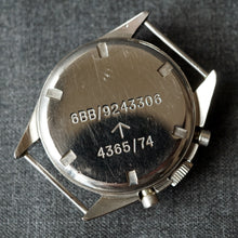 Load image into Gallery viewer, 1974 CWC UK ROYAL AIRFORCE PILOT&#39;S ISSUED MILITARY CHRONOGRAPH WATCH