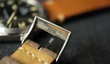 Load image into Gallery viewer, CAMEL TAN TEXTURED GOAT CUSTOM MADE STRAP