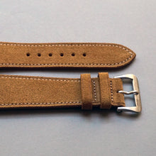Load image into Gallery viewer, SAND TAN SUEDE CALF 3M Scotchgard™ STANDARD STRAP