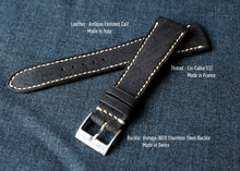 Load image into Gallery viewer, DISTRESSED DARK BROWN CUSTOM MADE STRAP