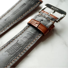 Load image into Gallery viewer, COGNAC TAN CUSTOM MADE CROCODILE STRAP