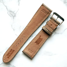 Load image into Gallery viewer, TAUPE GRAY BABY SMOOTH CALF CUSTOM MADE STRAP