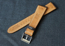 Load image into Gallery viewer, DISTRESSED DARK BROWN CUSTOM MADE STRAP