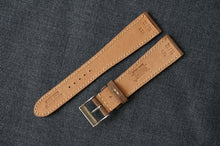 Load image into Gallery viewer, MOCHA NUBUCK CUSTOM MADE STRAP - FULL STITCHED