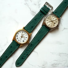Load image into Gallery viewer, CYPRUS GREEN OSTRICH STANDARD STRAP