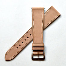 Load image into Gallery viewer, TAUPE BROWN NOVONAPPA SMOOTH CALF STANDARD STRAP