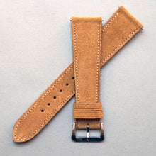 Load image into Gallery viewer, SAND TAN SUEDE CALF 3M Scotchgard™ STANDARD STRAP