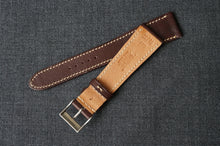 Load image into Gallery viewer, CHOCOLATE BROWN NOVONAPPA SMOOTH CALF CUSTOM MADE STRAP