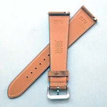 Load image into Gallery viewer, TOBACCO CRAZY HORSE DISTRESSED CALF STANDARD STRAP