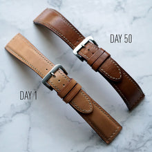 Load image into Gallery viewer, NATURAL SADDLE CUSTOM MADE STRAP