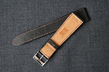 Load image into Gallery viewer, BLACK NOVONAPPA SMOOTH CALF CUSTOM MADE STRAP