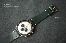 Load image into Gallery viewer, DARK GREEN HORWEEN SHELL CORDOVAN CUSTOM MADE STRAP