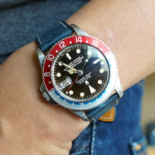 Load image into Gallery viewer, DENIM BLUE DISTRESSED CALF STANDARD STRAP