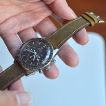 Load image into Gallery viewer, TOBACCO CRAZY HORSE DISTRESSED CALF STANDARD STRAP