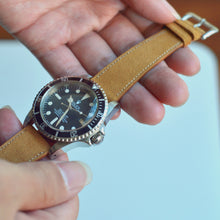 Load image into Gallery viewer, SAND TAN SUEDE CALF 3M Scotchgard™ STANDARD STRAP