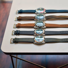 Load image into Gallery viewer, ASH GREEN DISTRESSED CALF STANDARD STRAP