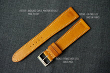 Load image into Gallery viewer, MUSTARD BOX CALF CUSTOM MADE STRAP