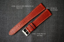 Load image into Gallery viewer, WINE BOX CALF CUSTOM MADE STRAP