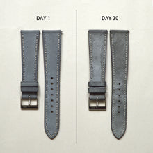 Load image into Gallery viewer, BLUE GRAY NUBUCK CALF STANDARD STRAP