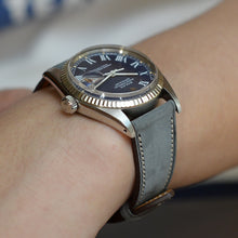 Load image into Gallery viewer, BLUE GRAY NUBUCK CALF STANDARD STRAP