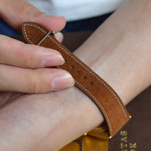 Load image into Gallery viewer, LIGHT BROWN SUEDE CALF 3M Scotchgard™ STANDARD STRAP