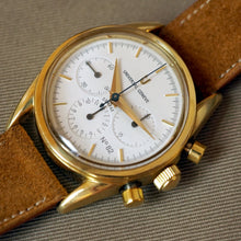 Load image into Gallery viewer, 1993 UNIVERSAL GENEVE COMPAX 18K YG 184450 CHRONOGRAPH WATCH