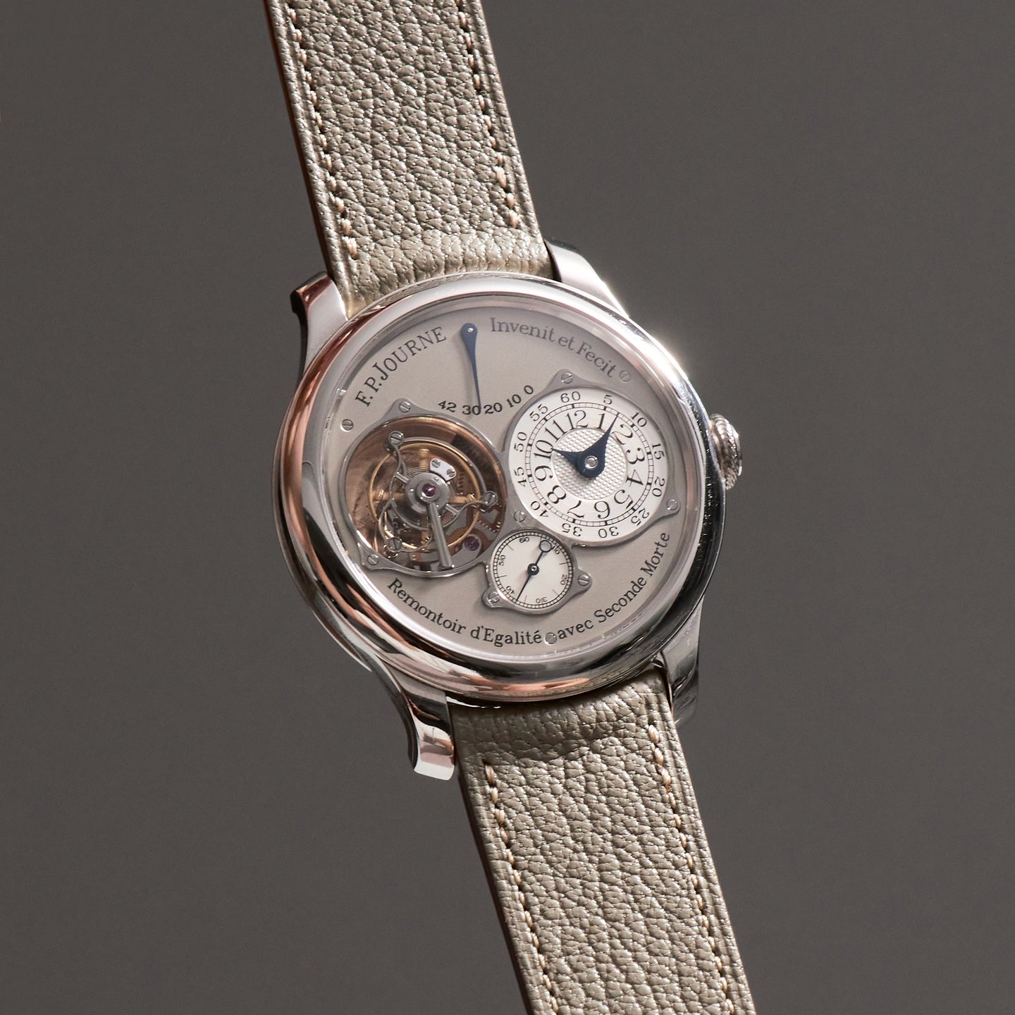 For F.P.JOURNE CHEVRE BEIGE FRENCH GOAT STRAP