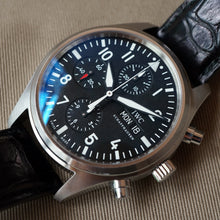 Load image into Gallery viewer, 2010 IWC PILOT CHRONOGRAPH IW3717-01 WATCH