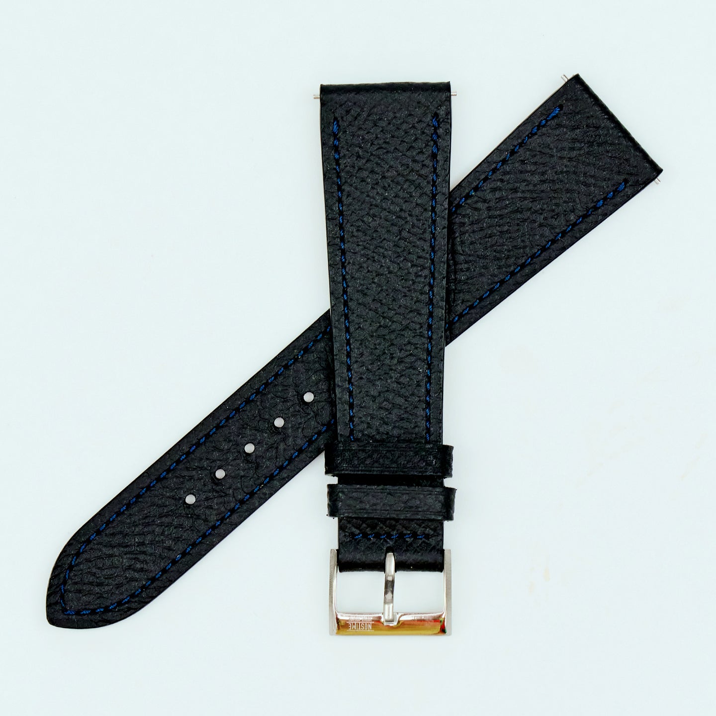 BLACK GRAINED CALF STANDARD STRAP