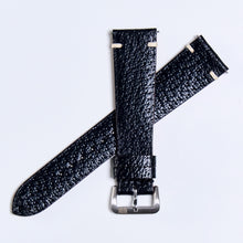 Load image into Gallery viewer, WILD PIGSKIN BLACK THE MUSEUM STRAP