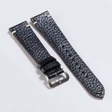 Load image into Gallery viewer, WILD PIGSKIN BLACK THE MUSEUM STRAP