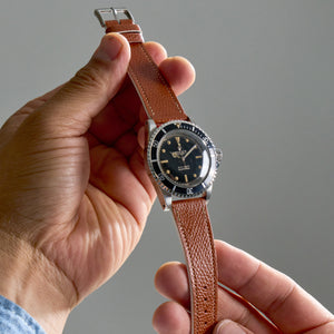 BROWN GRAINED STANDARD STRAP