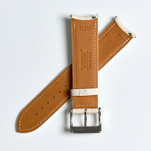 For F.P.JOURNE ECRU GRAINED CALF STRAP